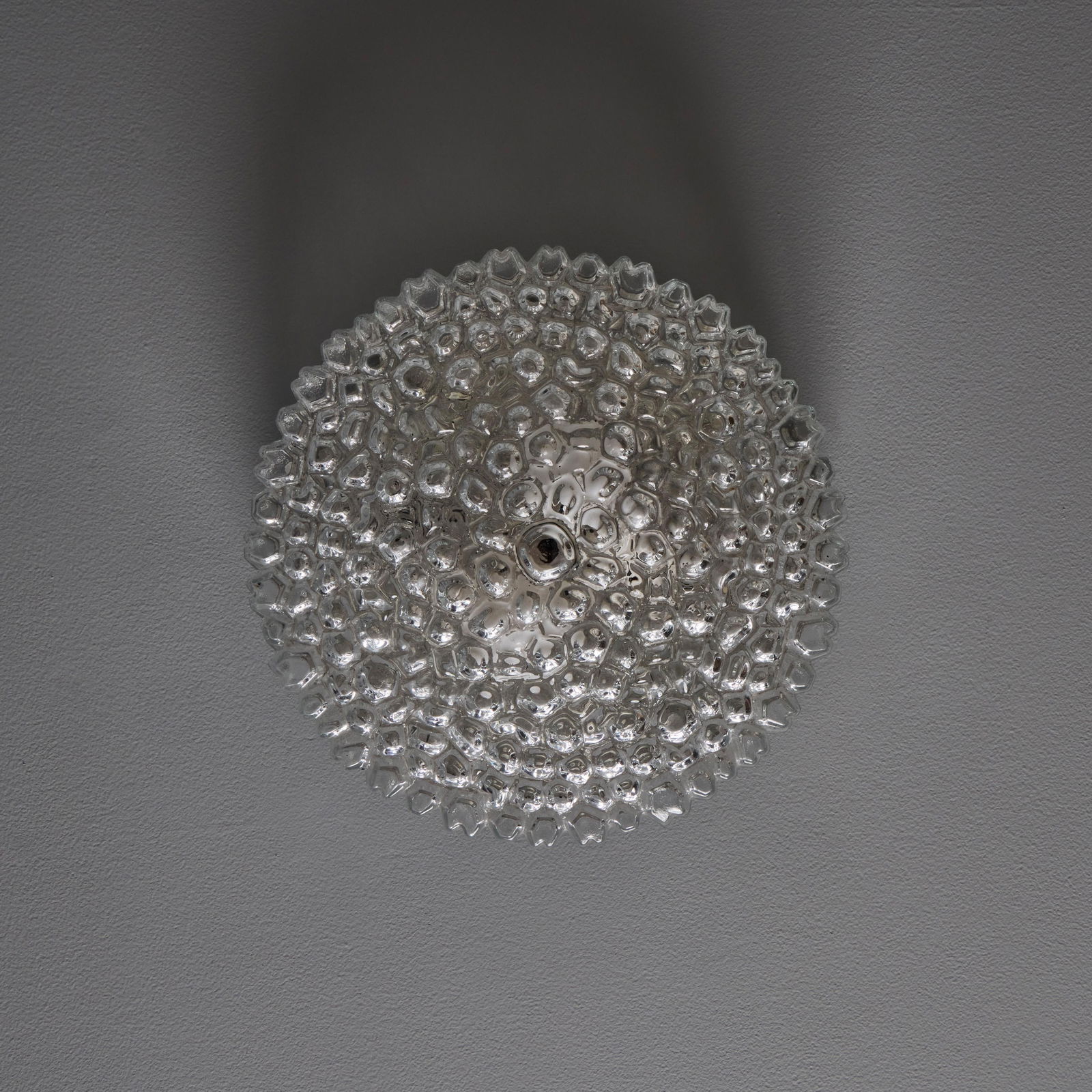 1960s Helena Tynell Model #A668 Bubble Glass Flush Mount for Limburg - 14