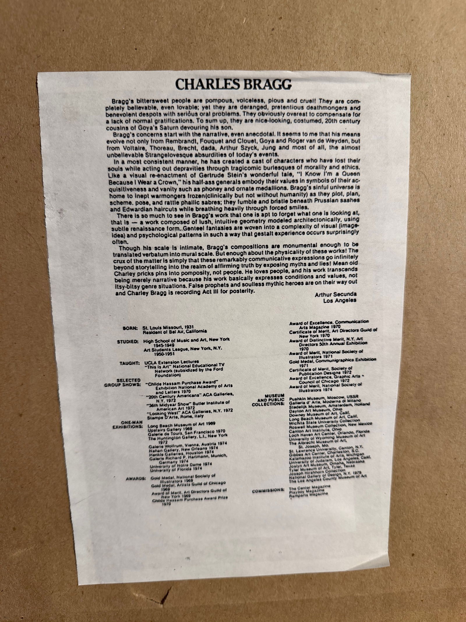 Late 20th Century Charles Bragg Signed Serigraph - 8