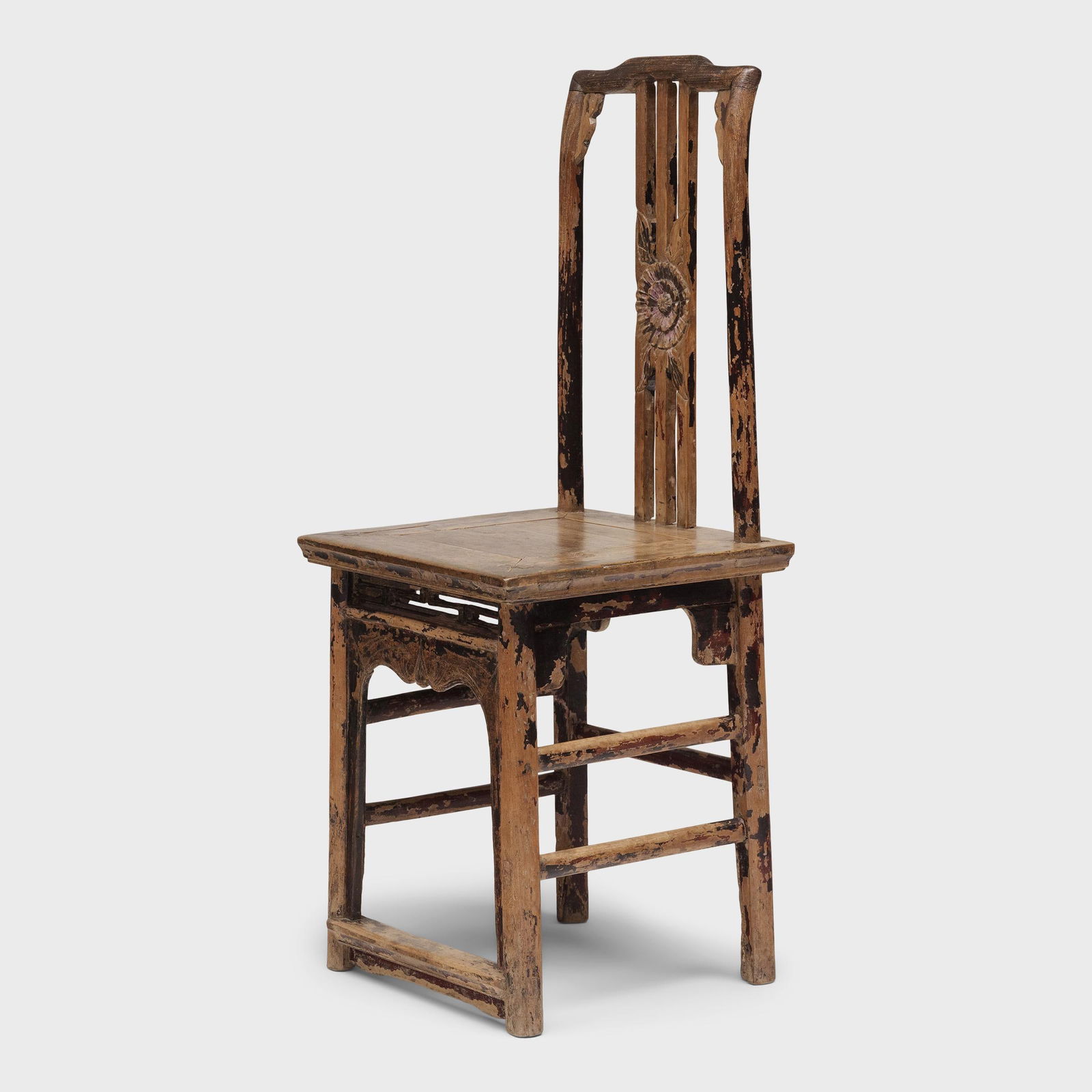 Chinese Chrysanthemum Lady's Chair, C. 1800 - 3