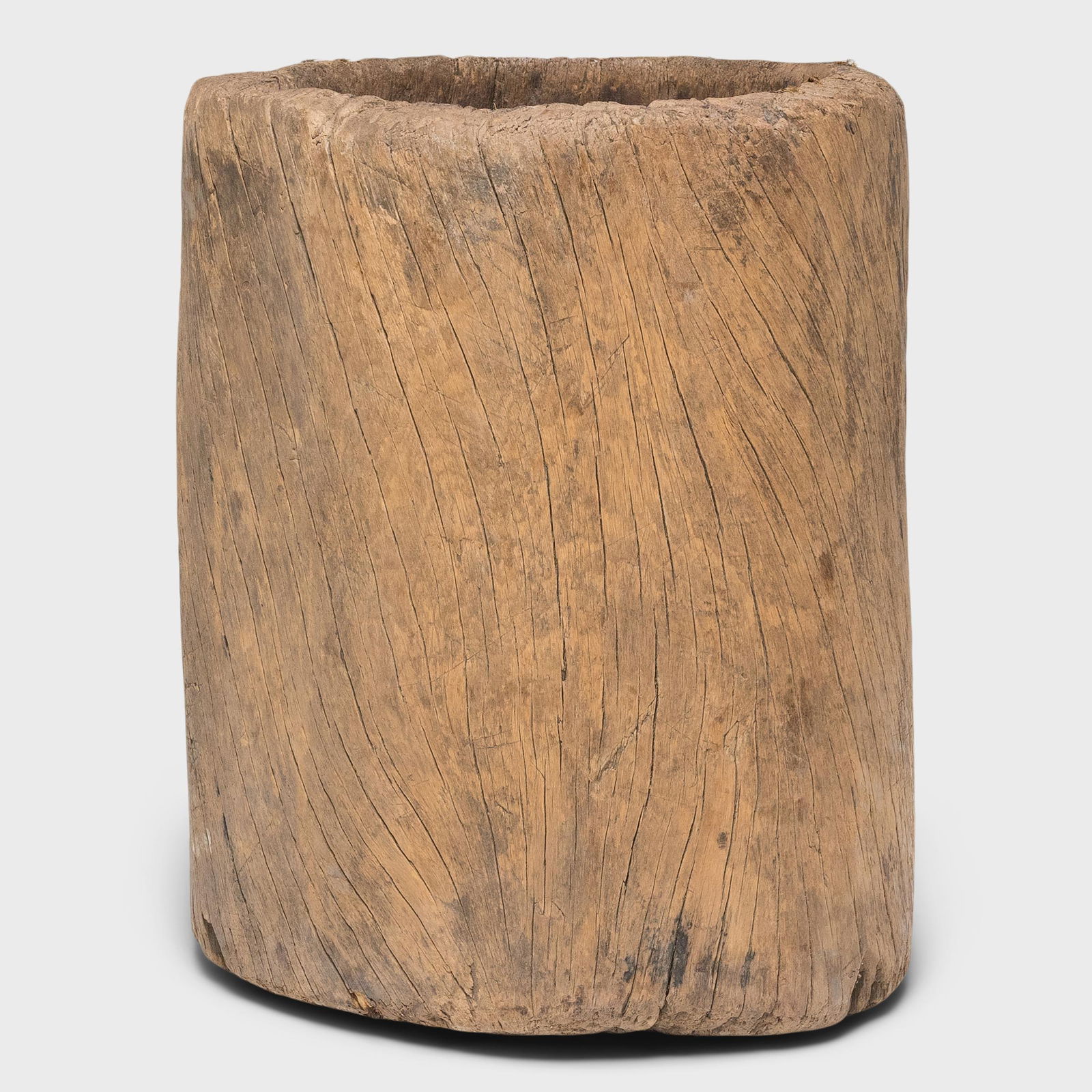 Chinese Provincial Trunk Mortar, C. 1900 - 2