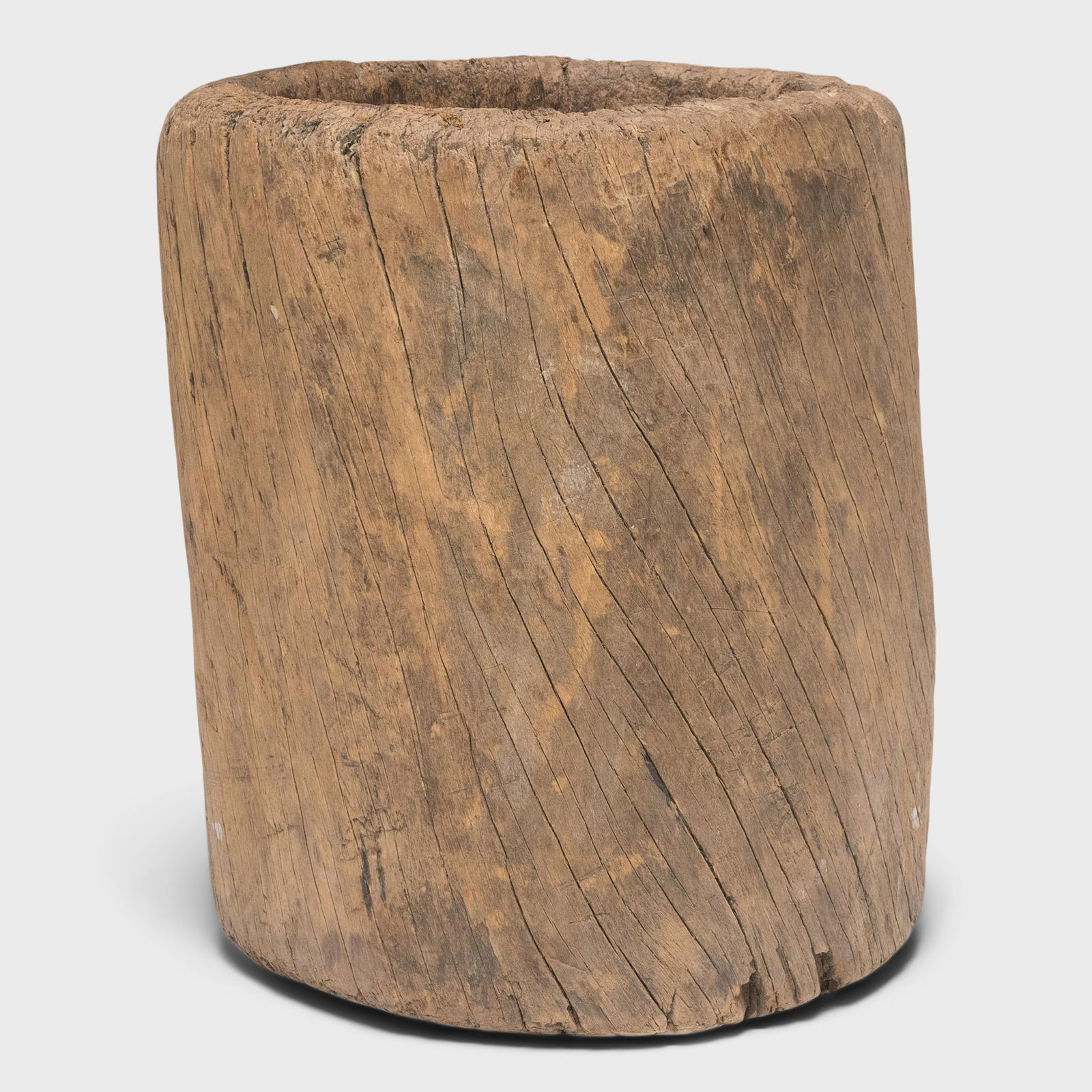 Chinese Provincial Trunk Mortar, C. 1900 - 3