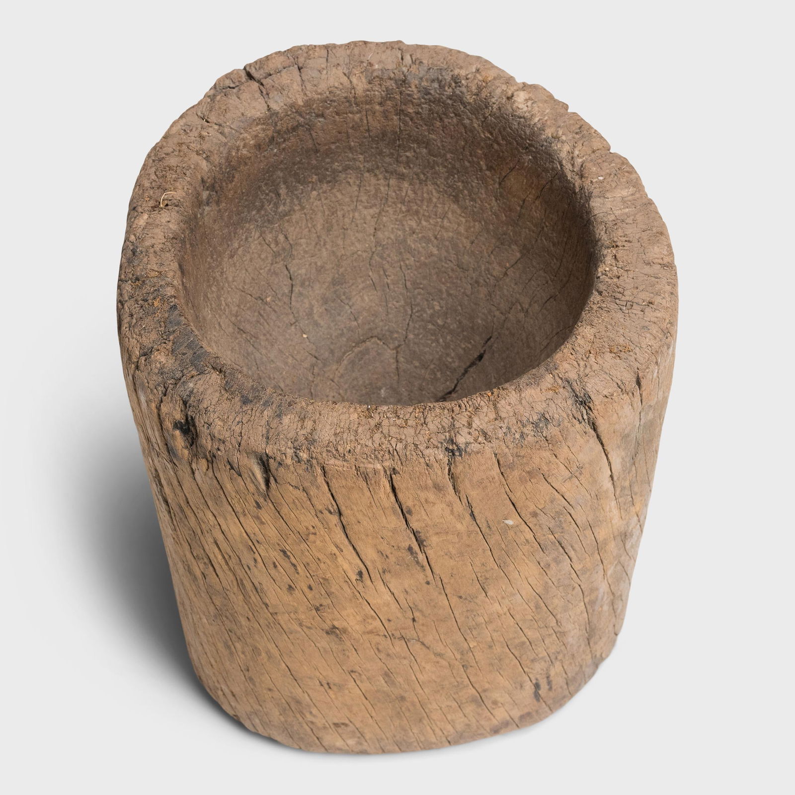 Chinese Provincial Trunk Mortar, C. 1900 - 4