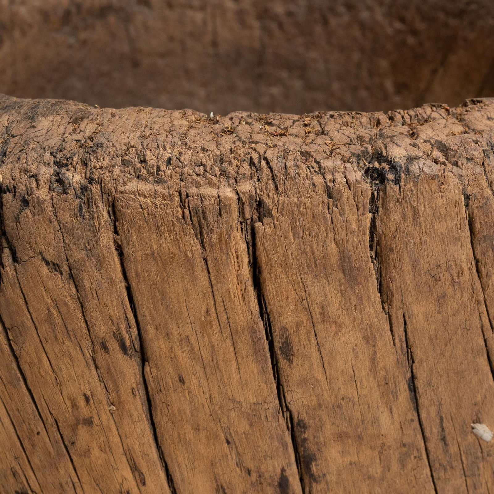 Chinese Provincial Trunk Mortar, C. 1900 - 5