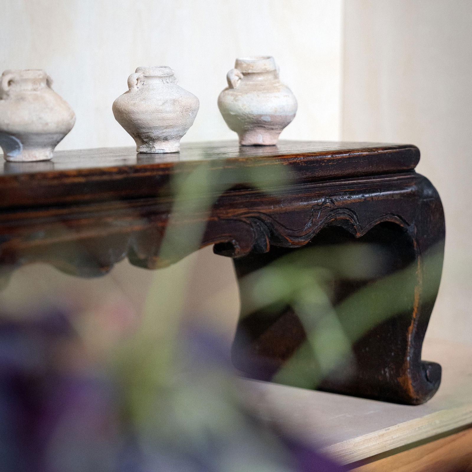 Chinese Low Waisted Scroll Table, C. 1850 - 7