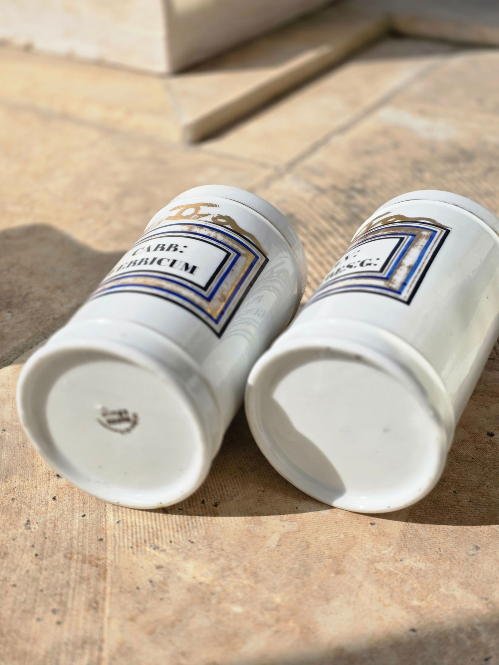 Pair of Antique Apothecary Jars - 3