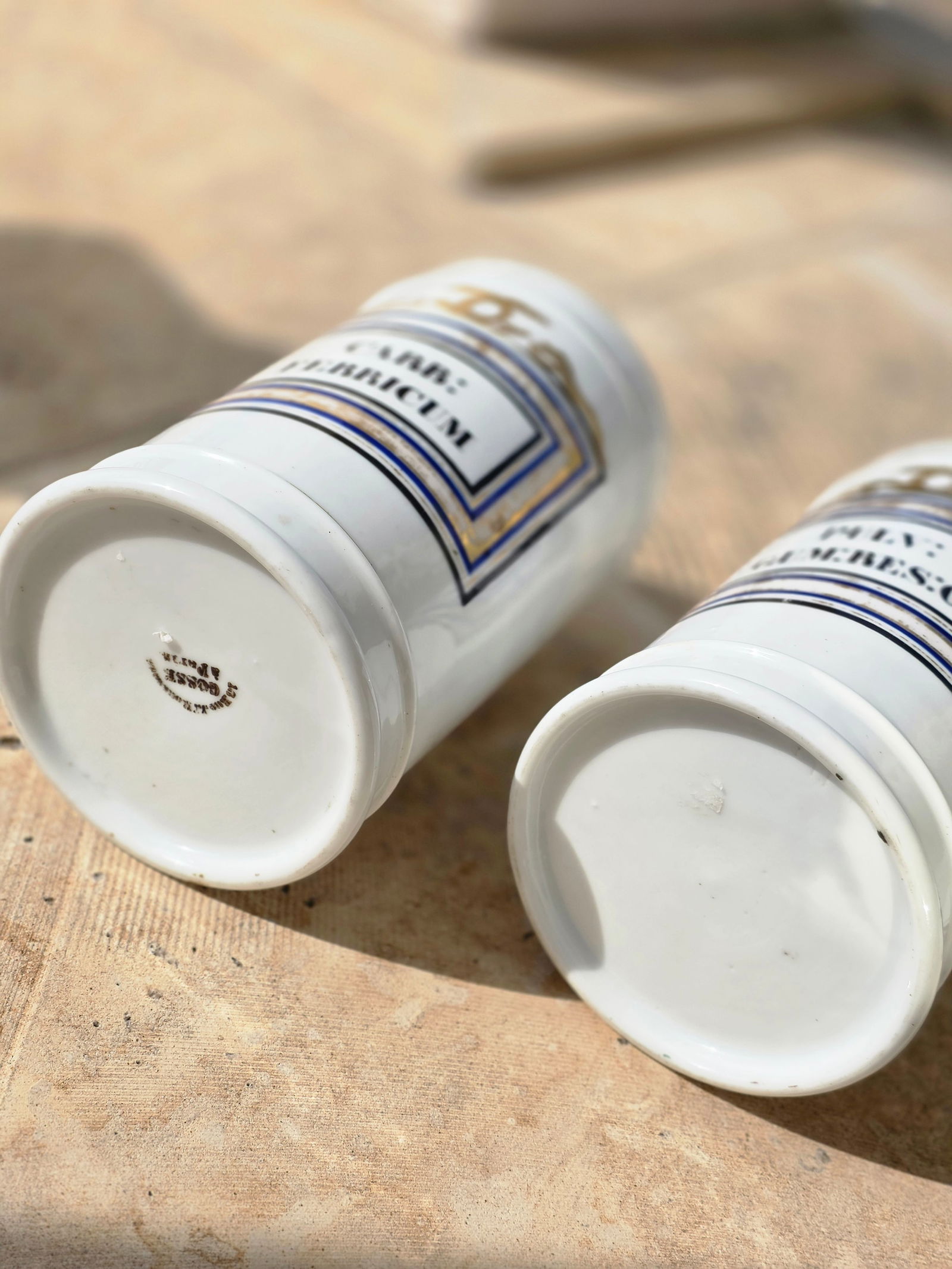 Pair of Antique Apothecary Jars - 8