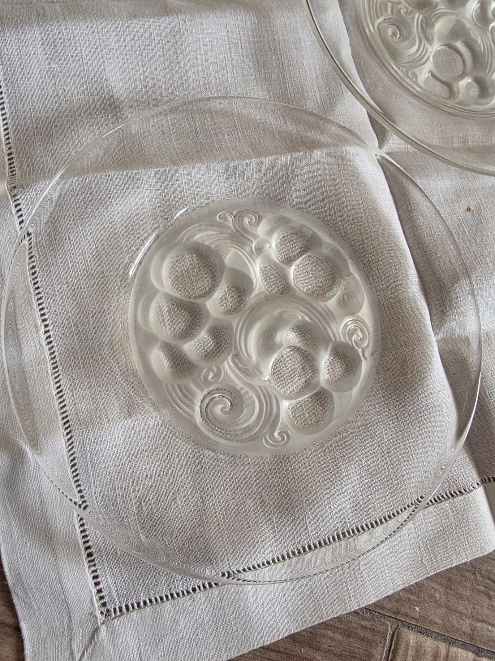 Pair of Rene Lalique Marienthal Plates - 6