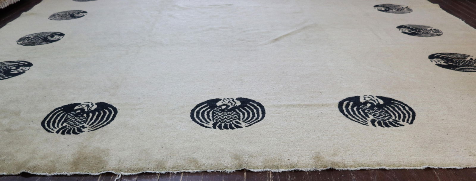 Antique Peking Chinese/Art Deco Carpet - 4