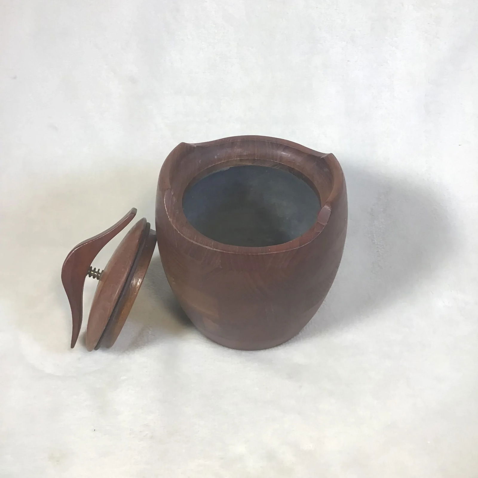 Vintage 1950s-60s Danish Teak Wood Humidor for Pipe Tobacco by Design Esa Danmark - 4