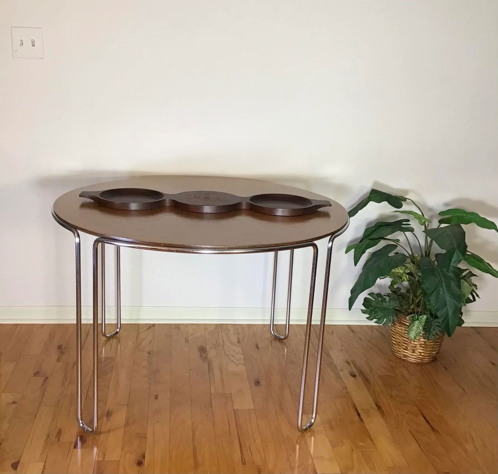 Circa 1965 Skjode Skjern Danmark Triple Gourd Serving Tray - 10