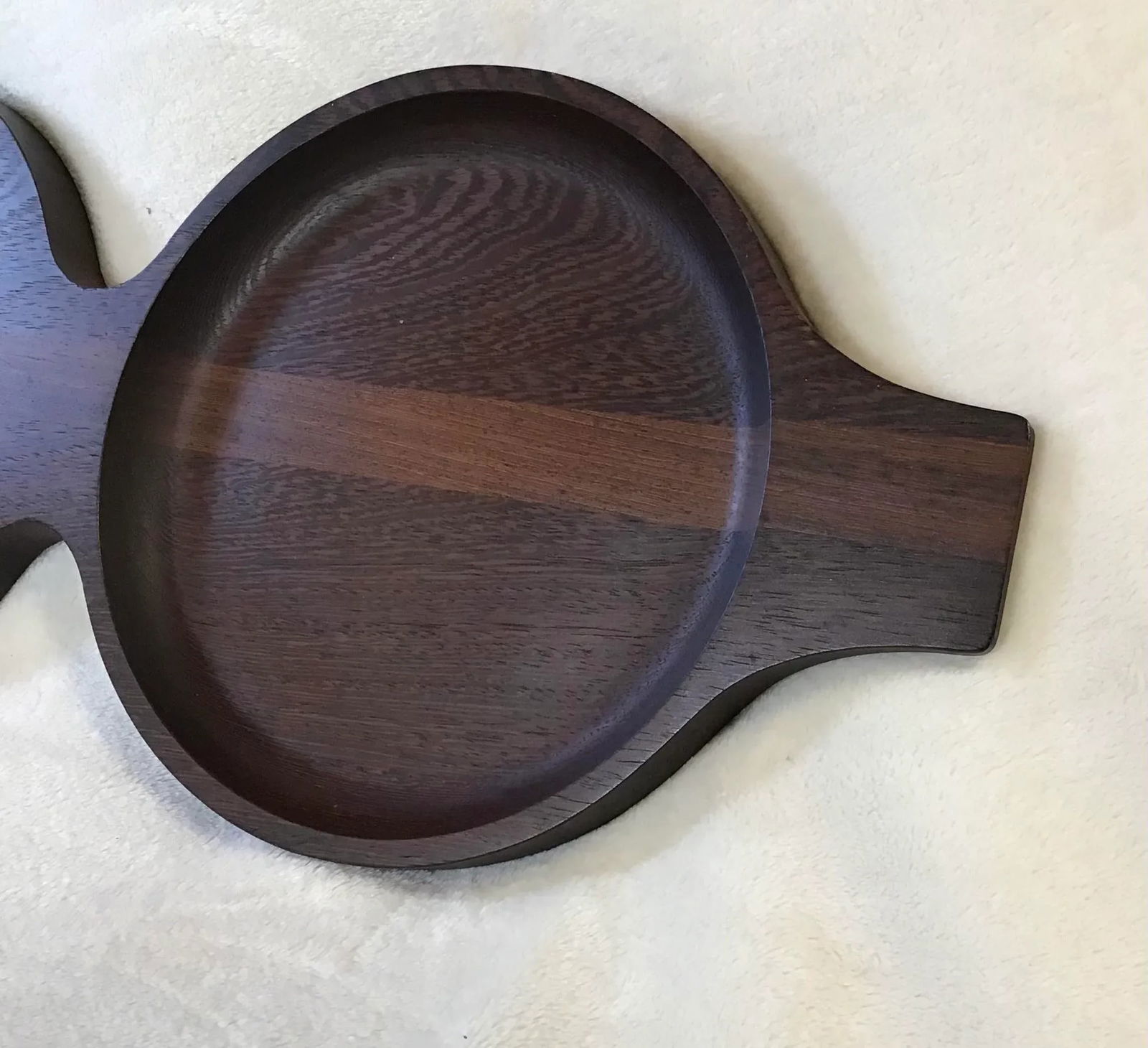 Circa 1965 Skjode Skjern Danmark Triple Gourd Serving Tray - 4