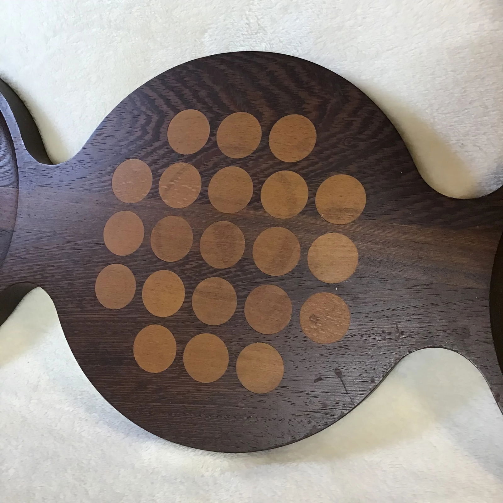 Circa 1965 Skjode Skjern Danmark Triple Gourd Serving Tray - 6