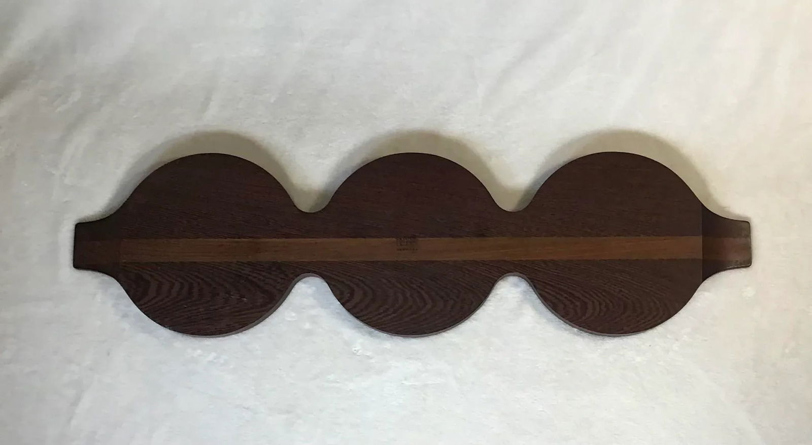 Circa 1965 Skjode Skjern Danmark Triple Gourd Serving Tray - 8