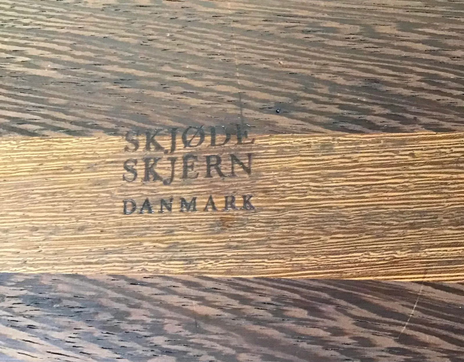 Circa 1965 Skjode Skjern Danmark Triple Gourd Serving Tray - 9