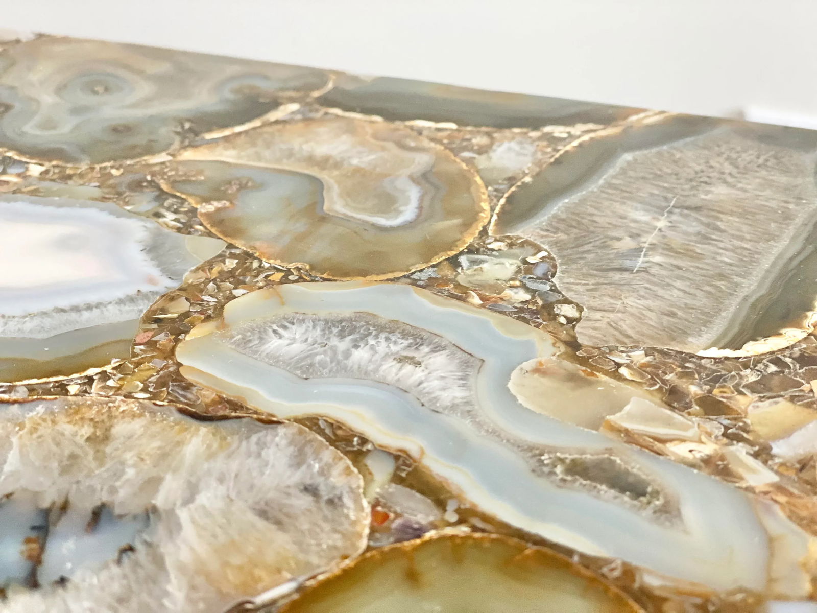 Made Goods Geode Cluster Druzy Side Table - 10