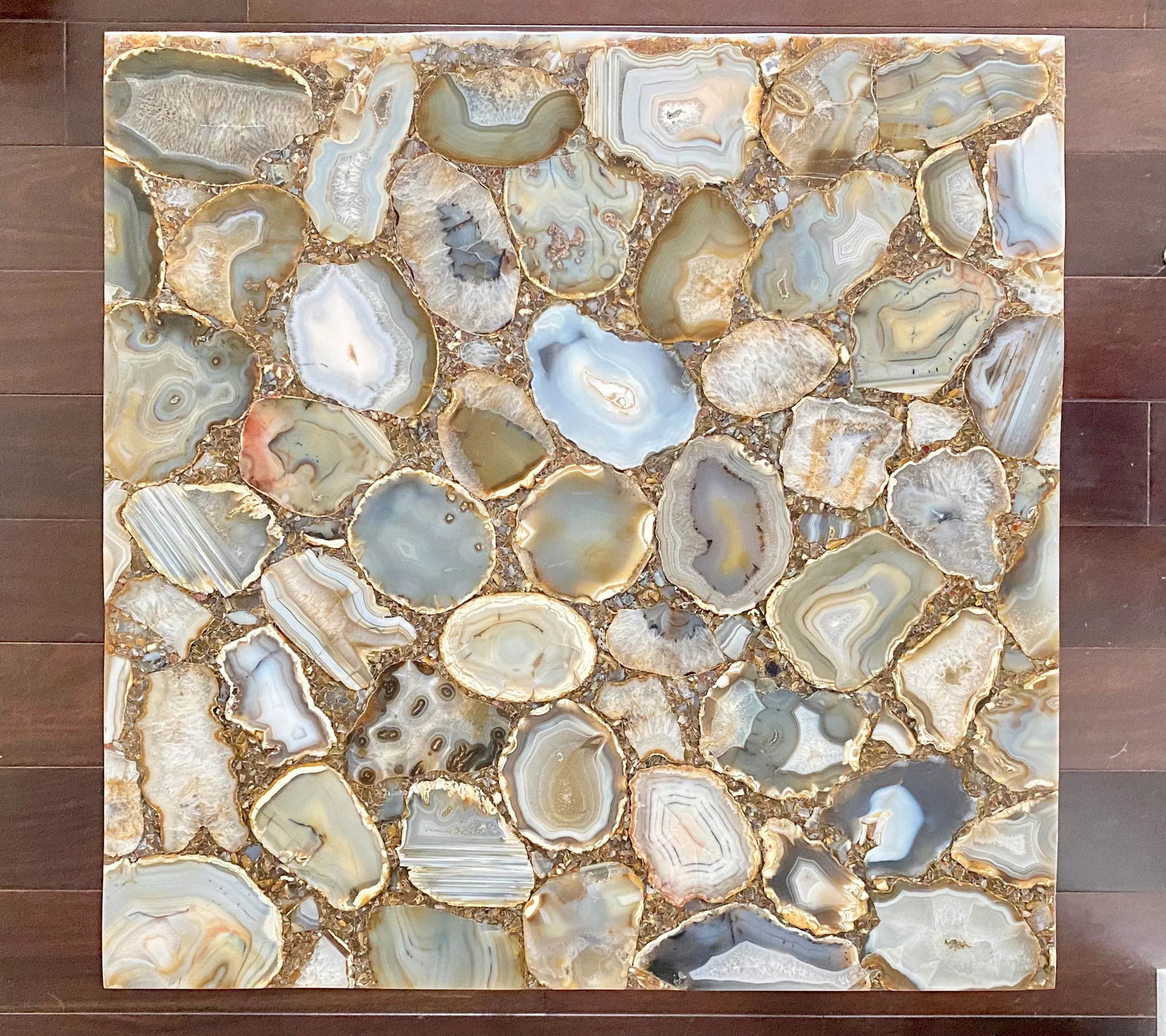 Made Goods Geode Cluster Druzy Side Table - 2