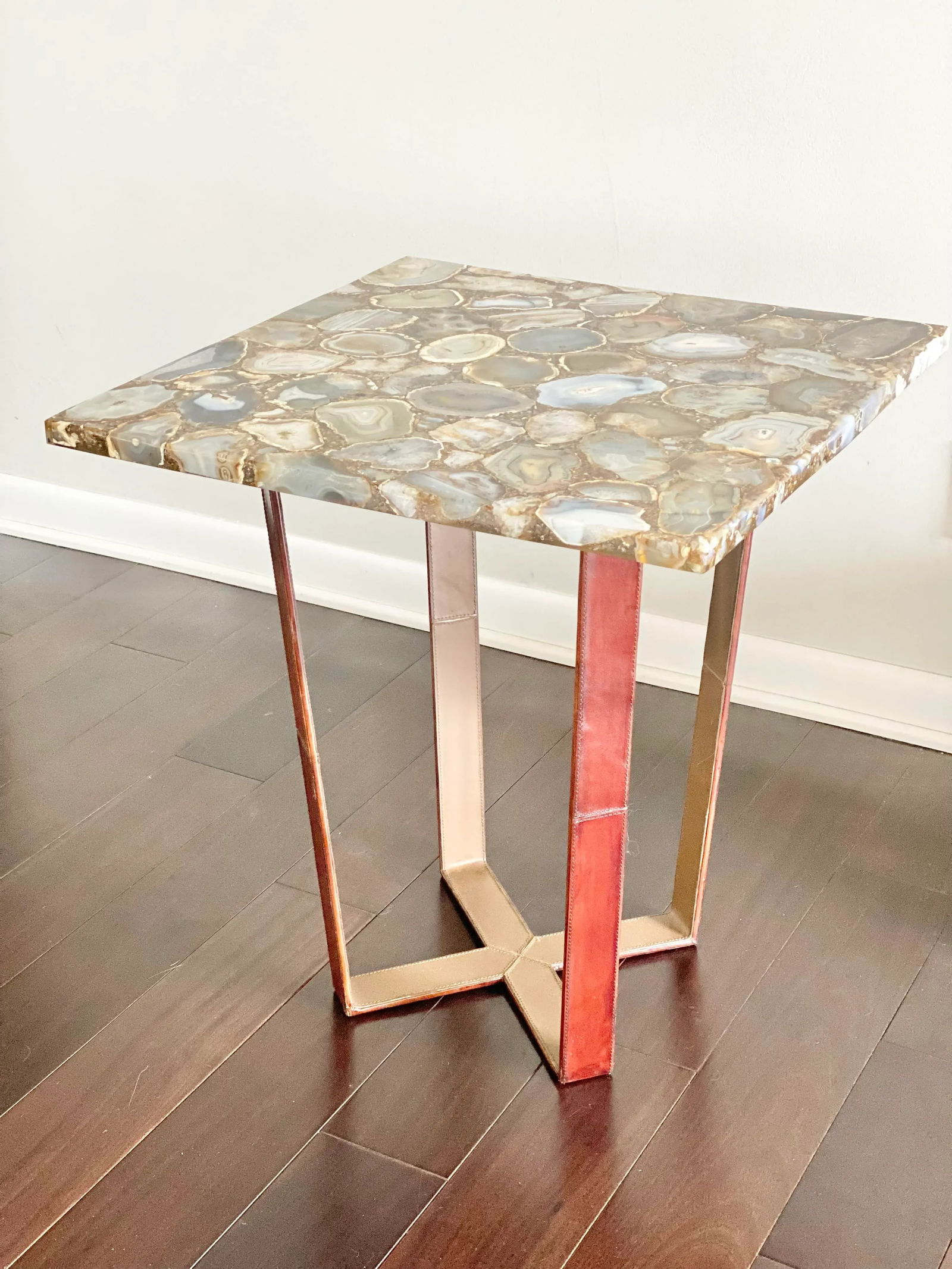 Made Goods Geode Cluster Druzy Side Table - 4