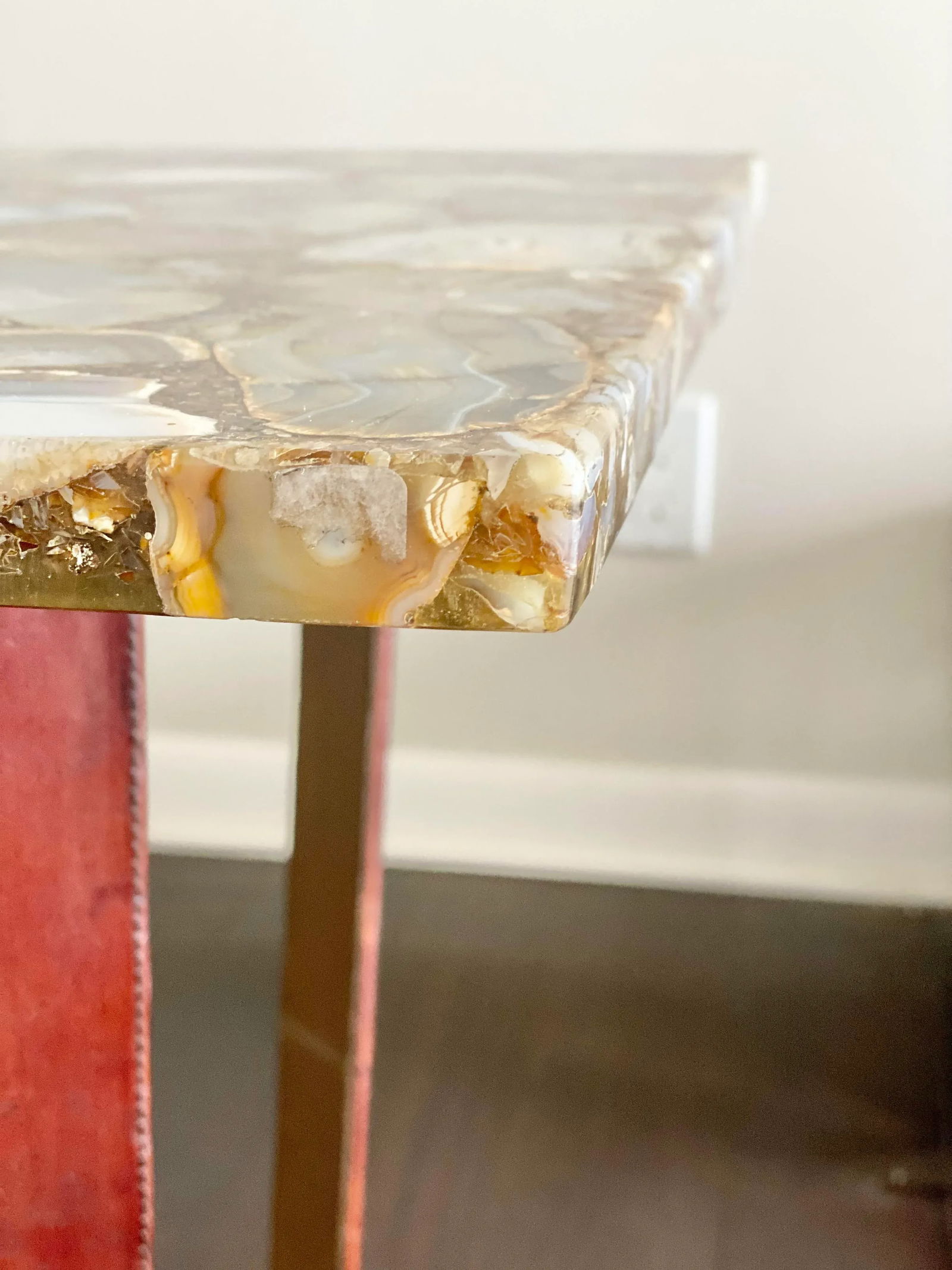 Made Goods Geode Cluster Druzy Side Table - 5