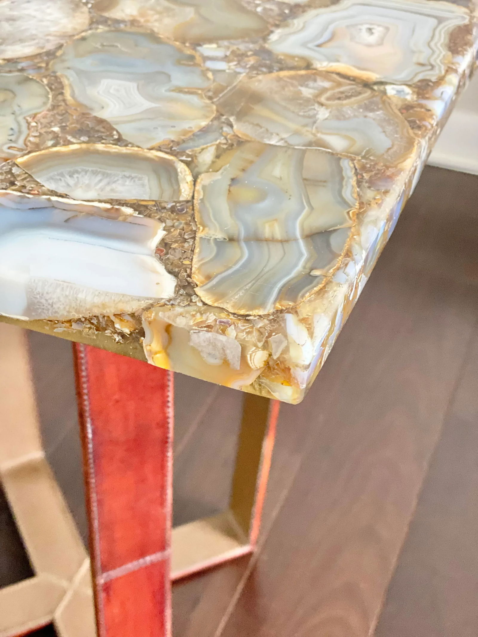 Made Goods Geode Cluster Druzy Side Table - 6