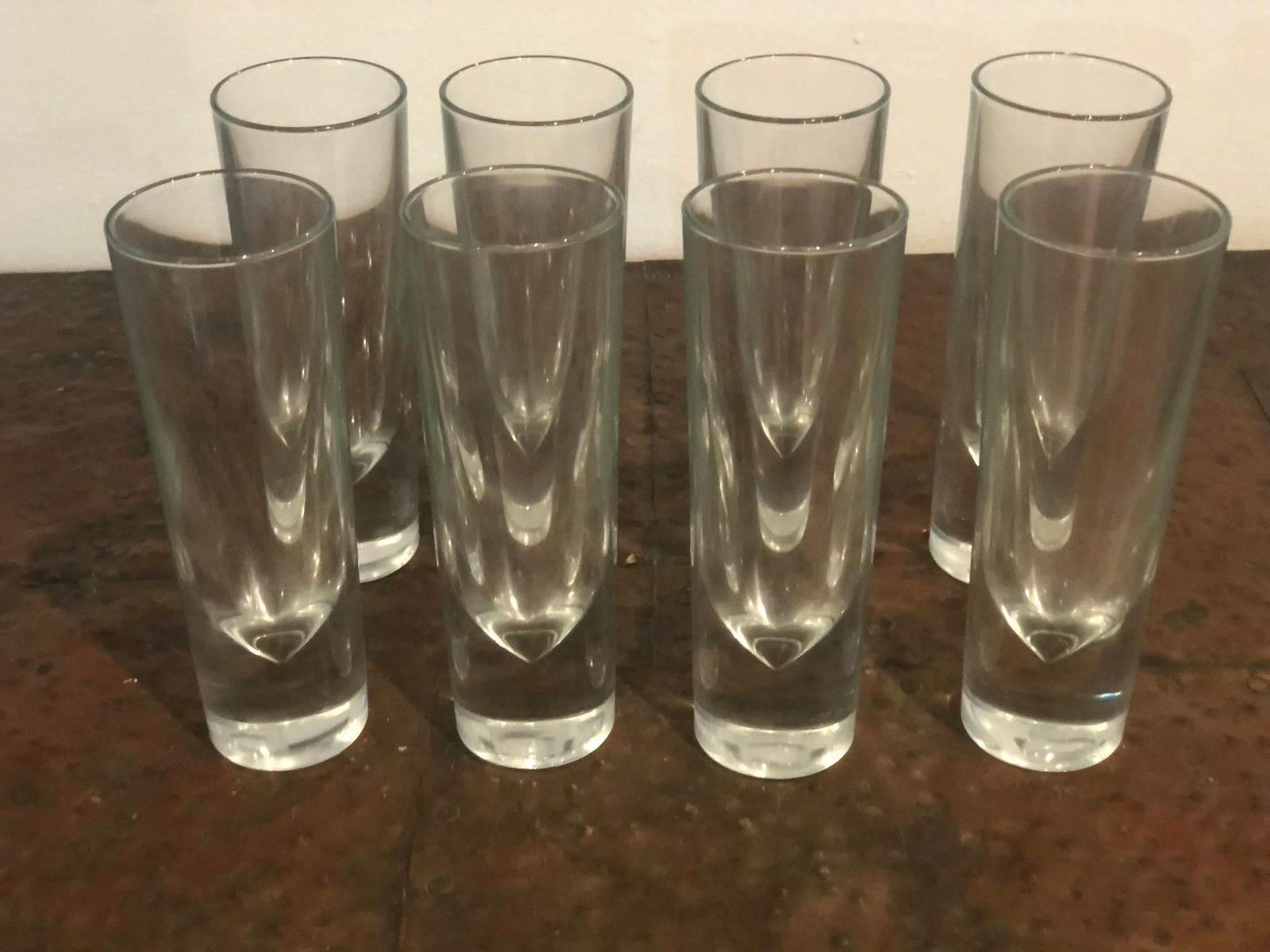 1980s Carlo Moretti Italian Weighted Cocktail Glasses- Set of 8 - 2