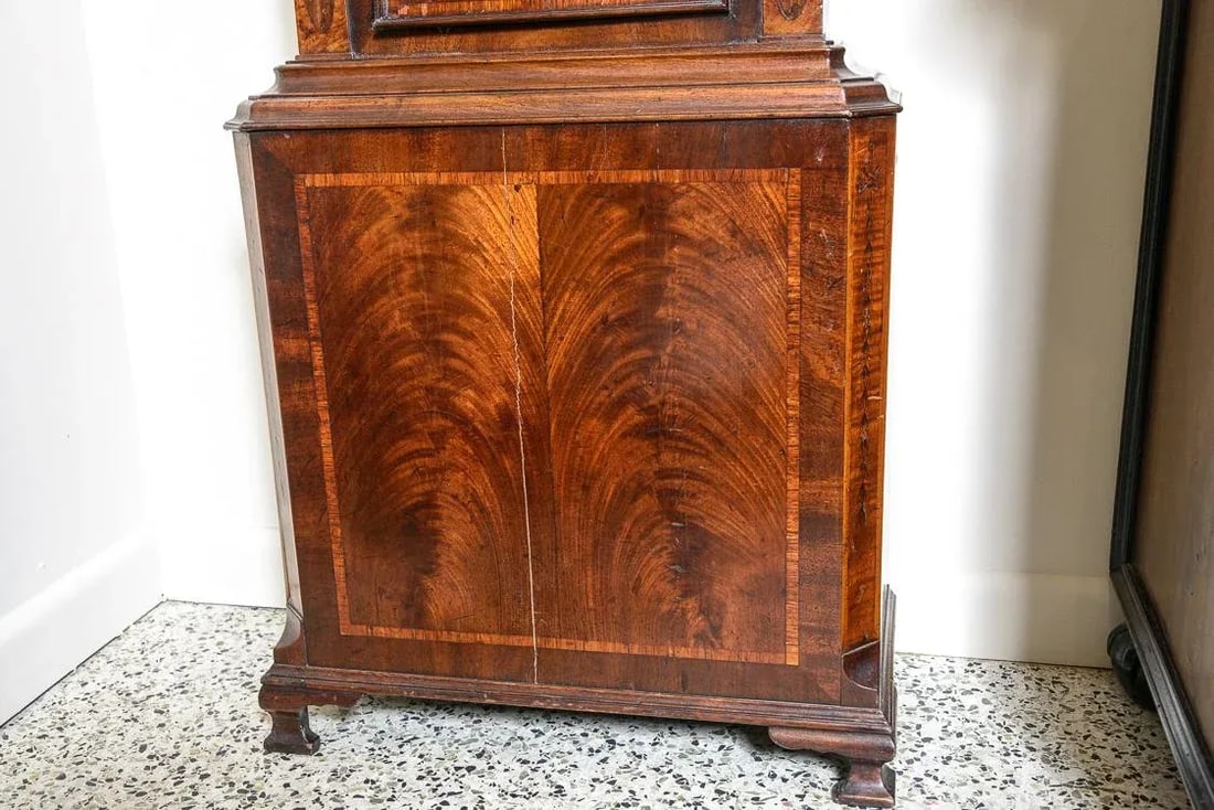 Antique English George III Long Case Clock - 7