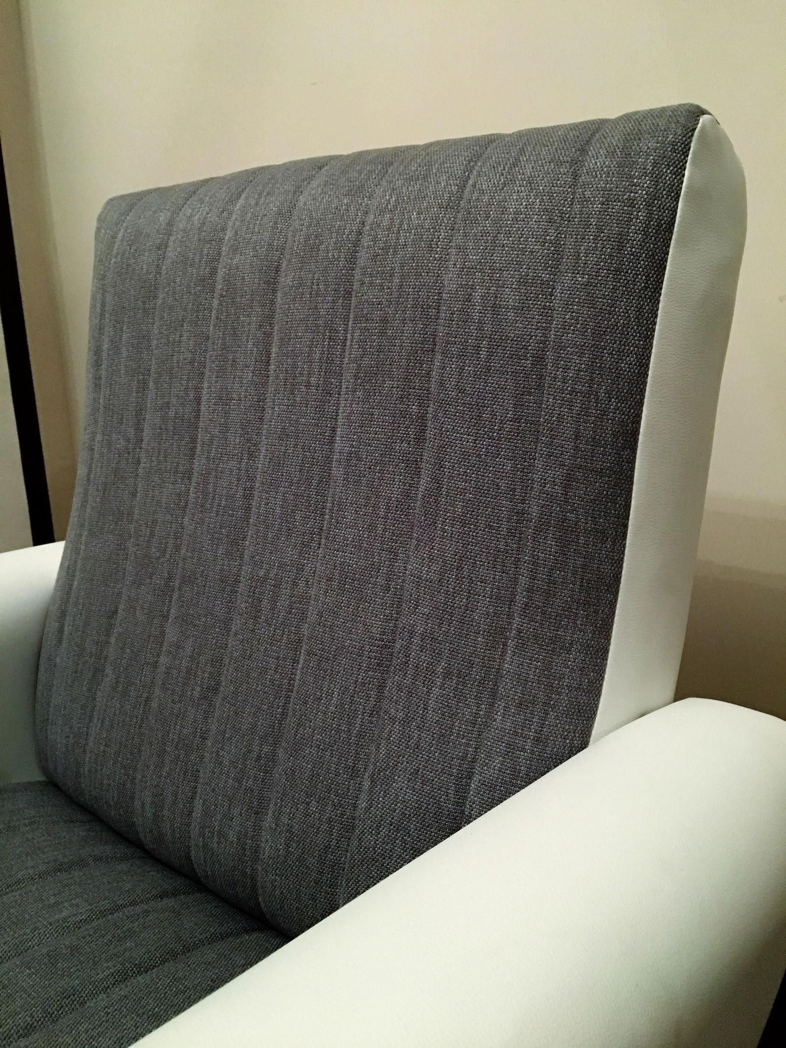 Mid-Century Exclusive Italian Armchairs With Curved Metal Base - a Pair - 7