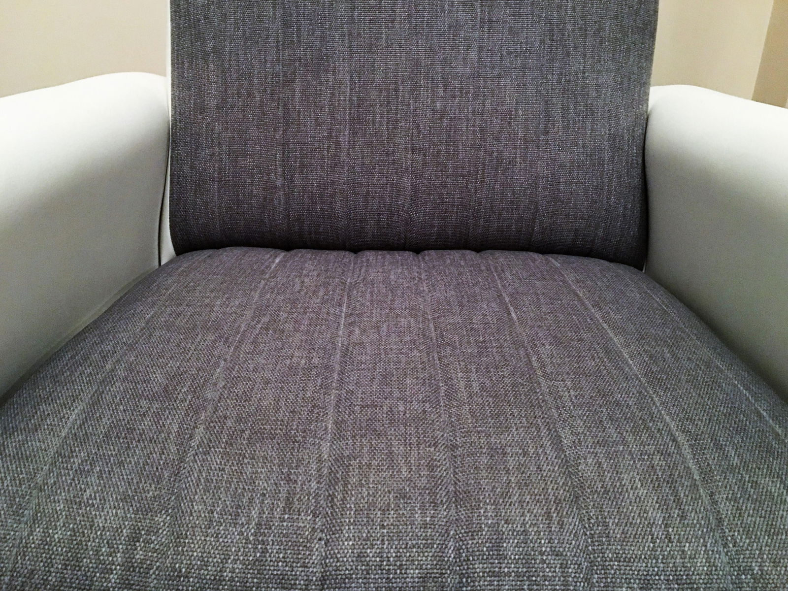 Mid-Century Exclusive Italian Armchairs With Curved Metal Base - a Pair - 8