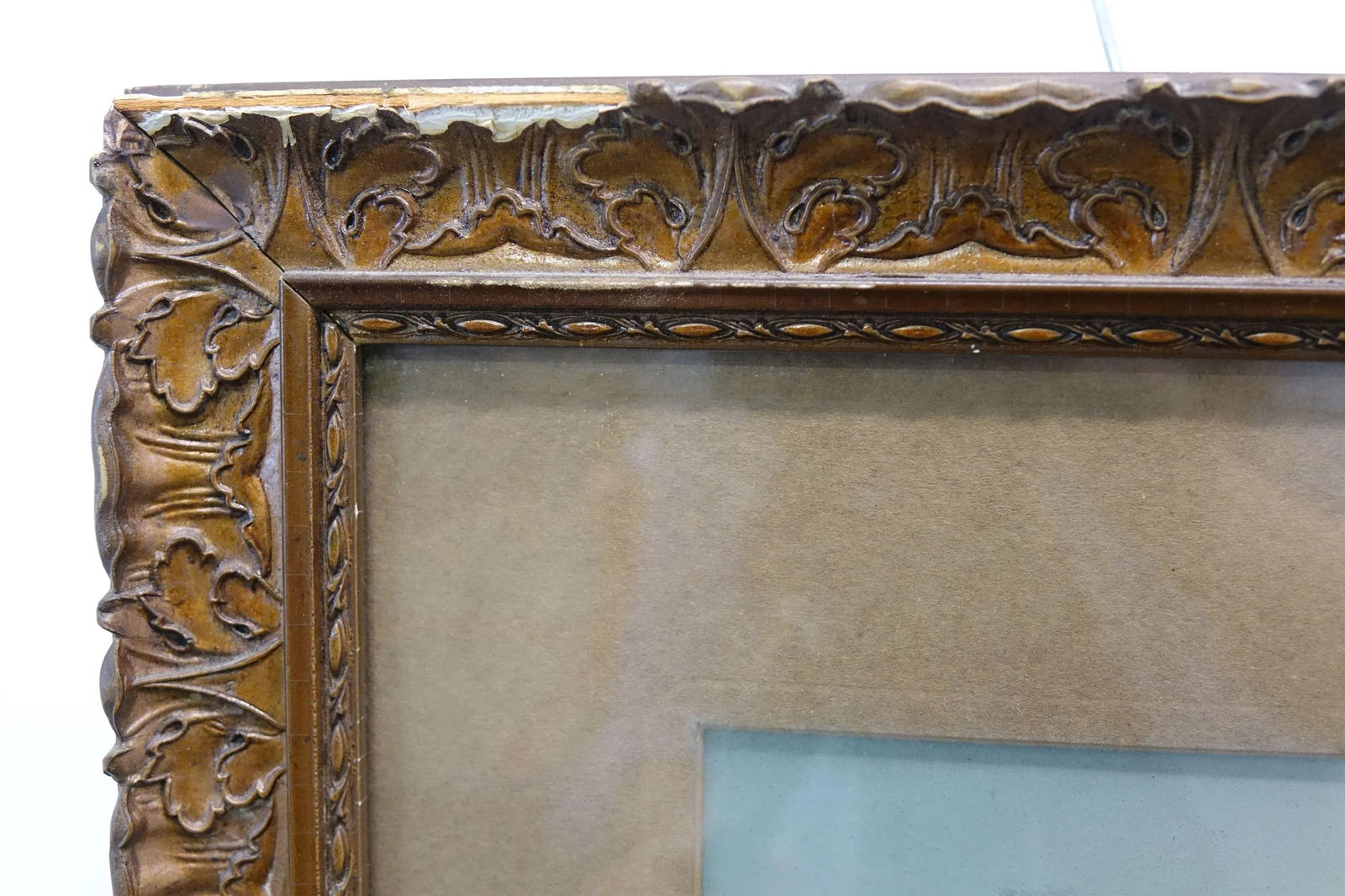 1915 "Gods Gift" Figurative Watercolor Painting Signed by E. Lochlilar, Framed - 4