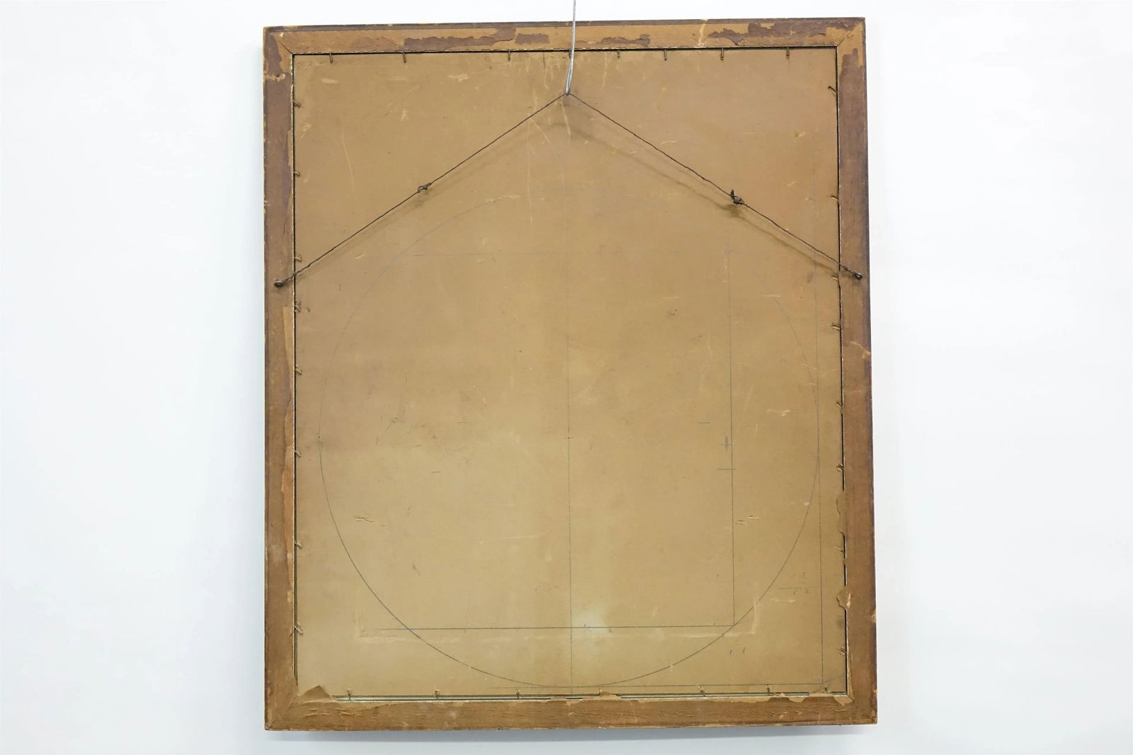 1915 "Gods Gift" Figurative Watercolor Painting Signed by E. Lochlilar, Framed - 6