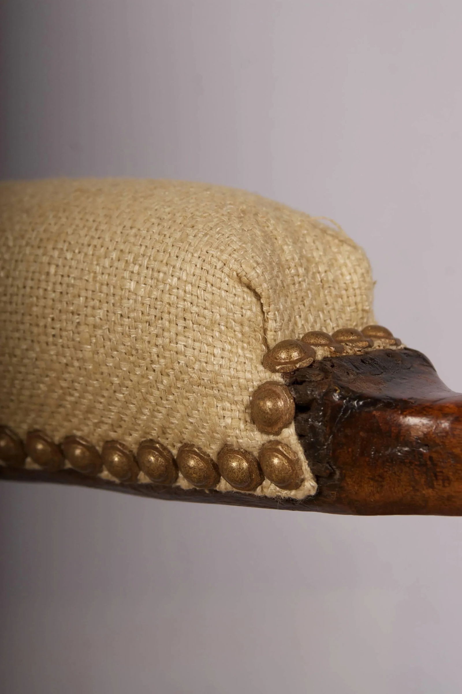 17th Century Louis XIII Restored and Reupholstered Armchair - 6