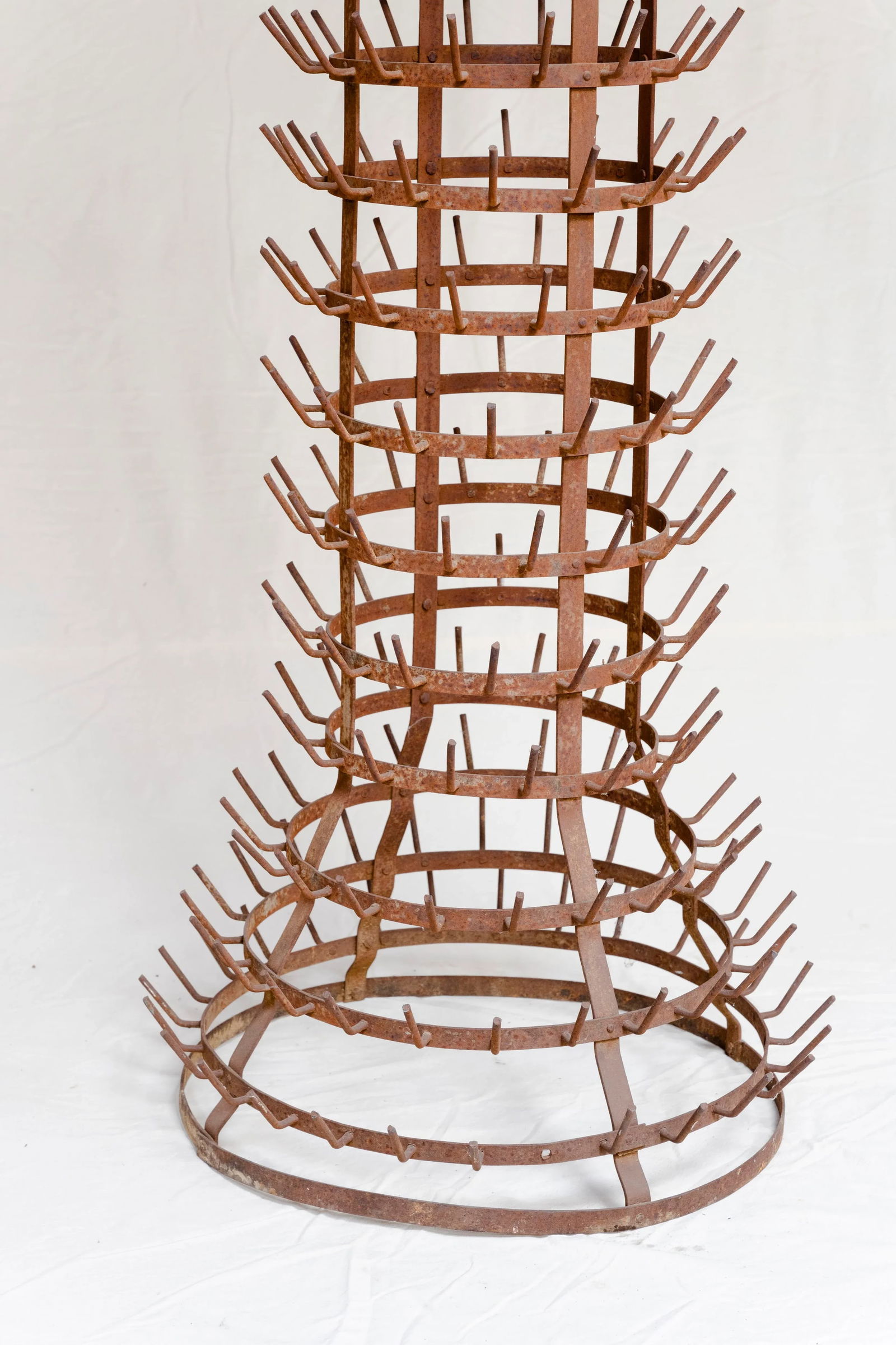 19th Century French Bottle Drying Rack - 4