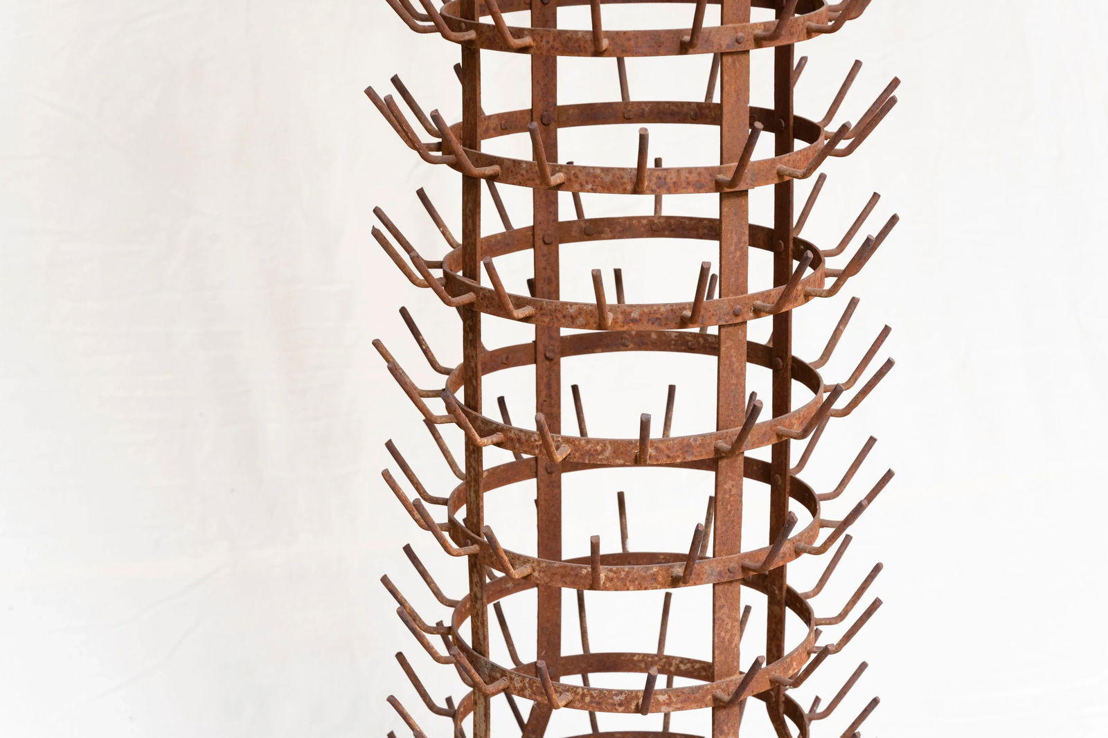 19th Century French Bottle Drying Rack - 5