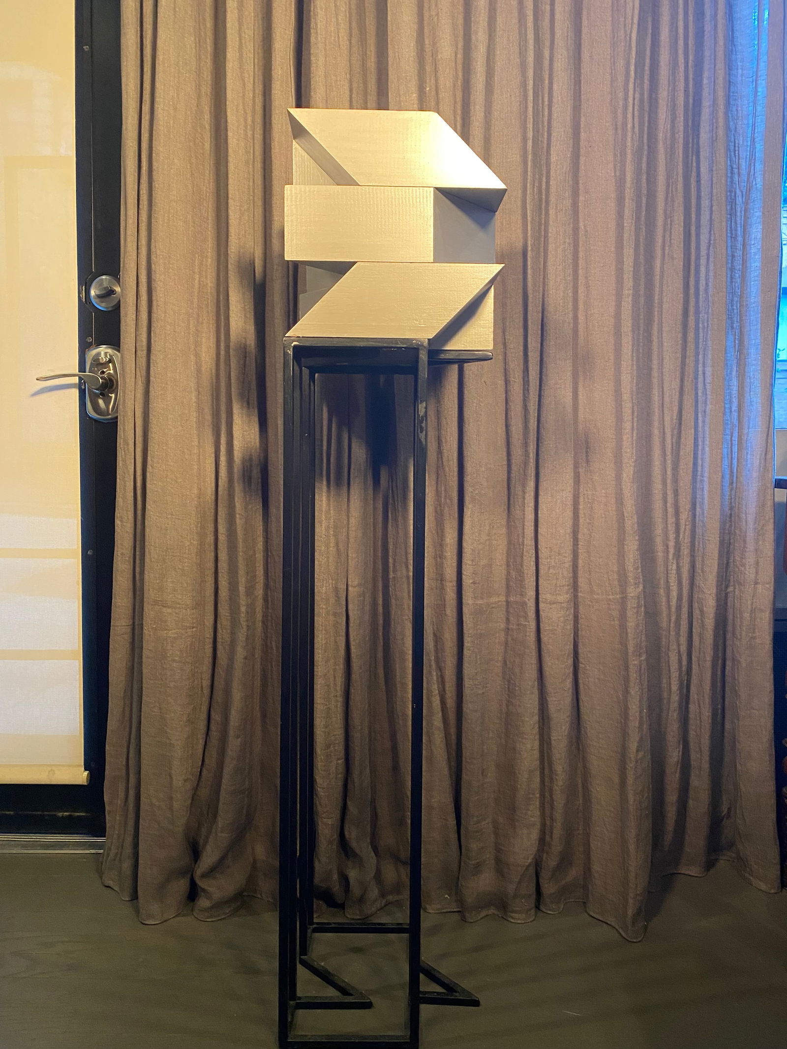 Josecho Lopez Llorens Geometric Cubic Sculpture - 2