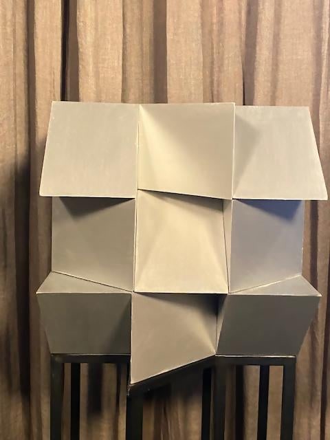 Josecho Lopez Llorens Geometric Cubic Sculpture - 5