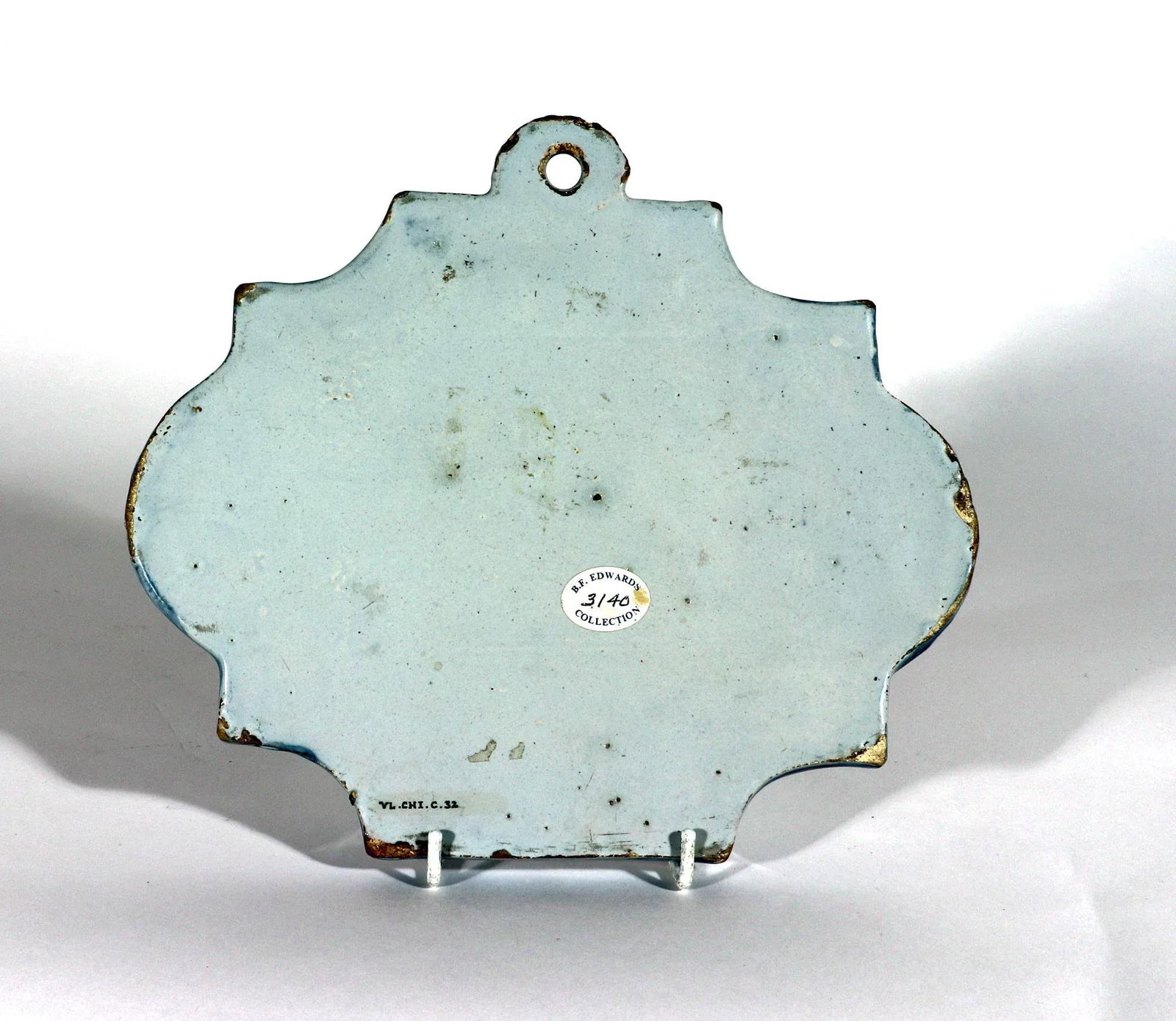 Dutch Delft Chinoiserie Polychrome Plaque - 3