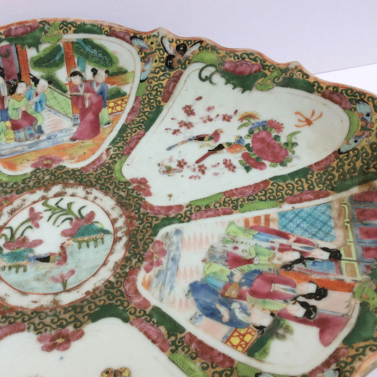 Chinese Export Famille Rose Serving Platter - 7