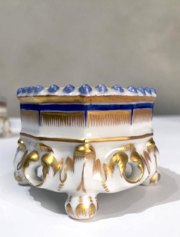 19th Century Nymphenburg Master Salt Cellars - A Pair - 2