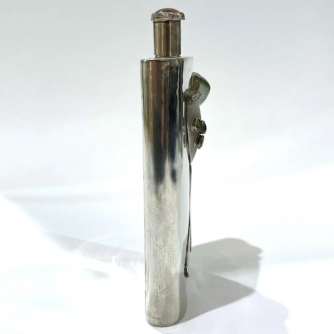 Montana Margarita Sterling Silver and Gemstone Flask by Carol Helvey-Woolsey - 7