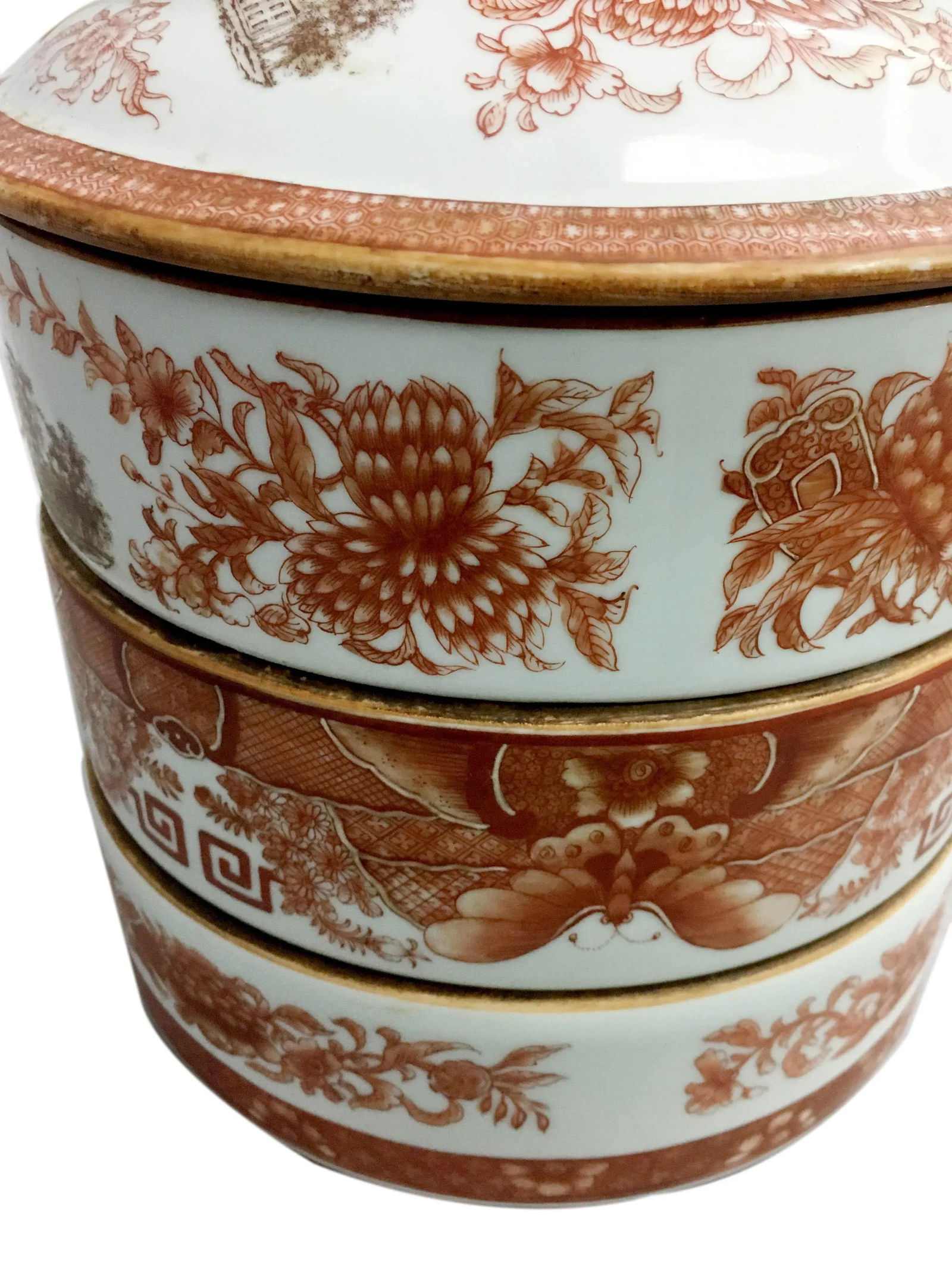 19th Century Inspired Stacking Bowls - Set of 3 - 6