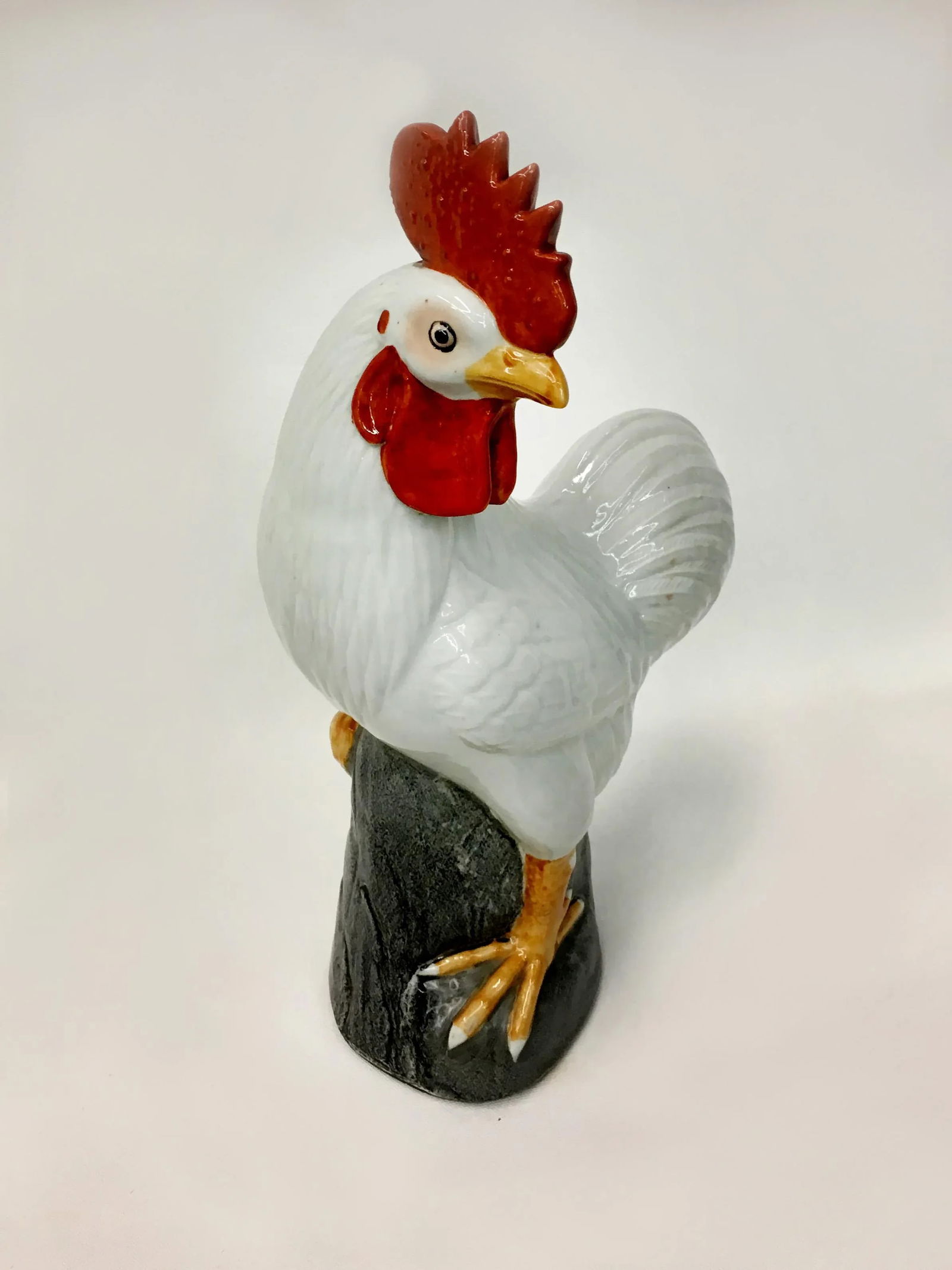 Vintage Chinese Decorative Roosters, Set of 2 - 3