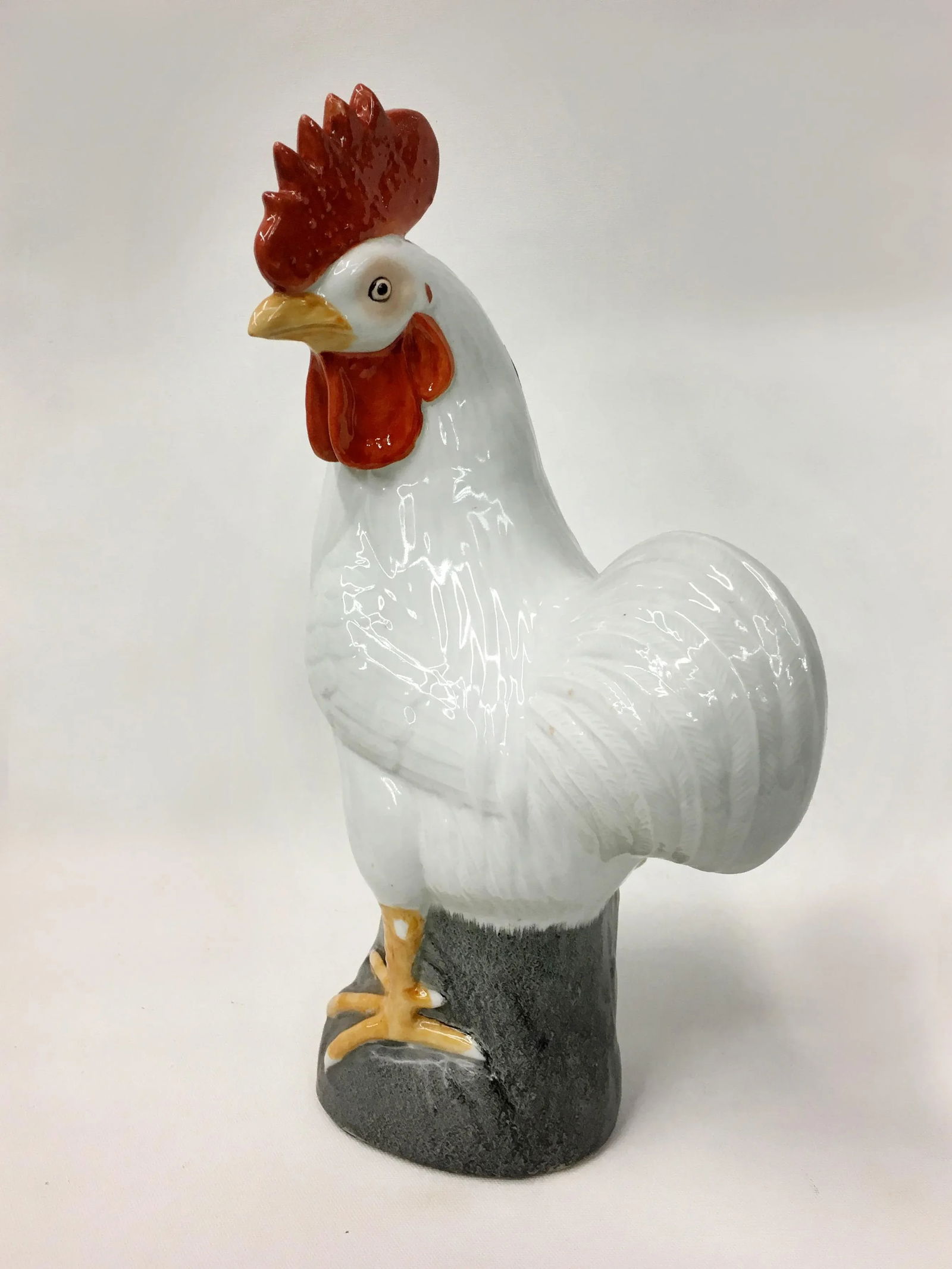 Vintage Chinese Decorative Roosters, Set of 2 - 4