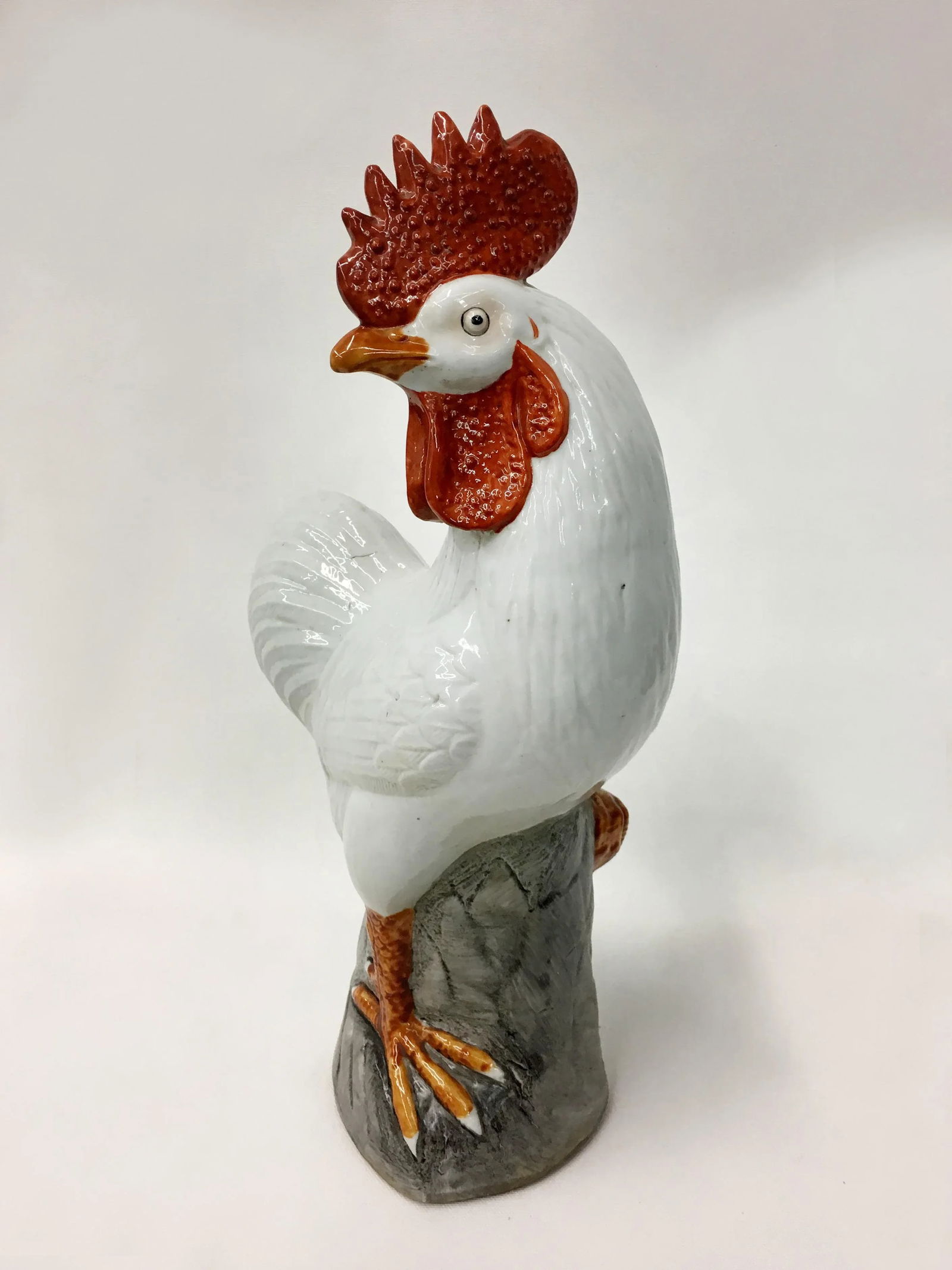 Vintage Chinese Decorative Roosters, Set of 2 - 6