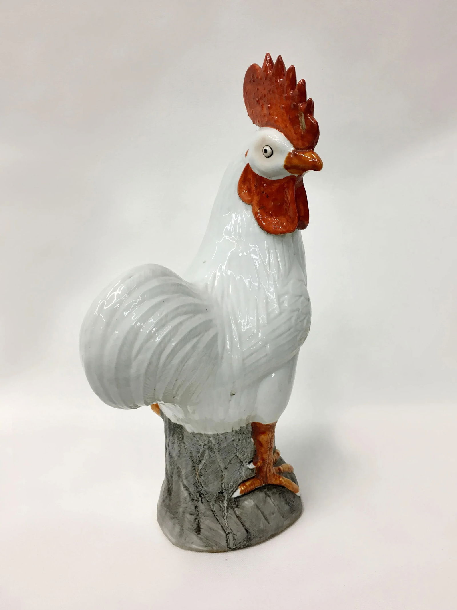 Vintage Chinese Decorative Roosters, Set of 2 - 7