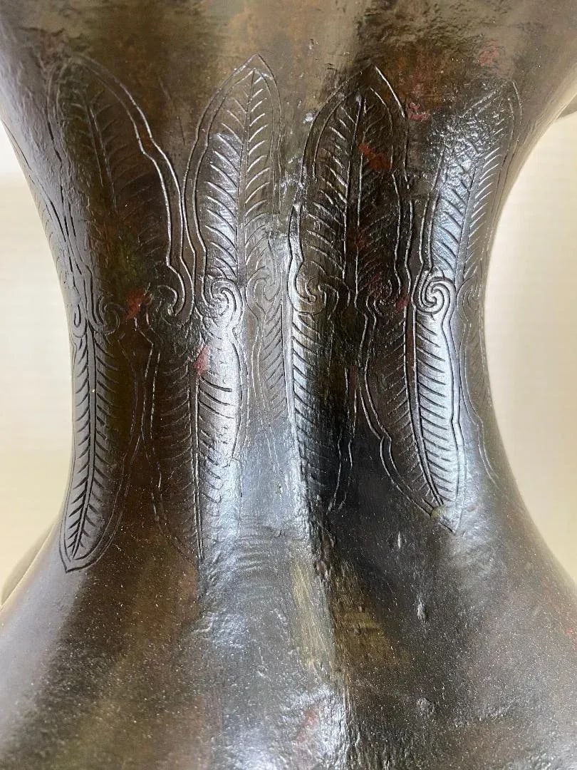 Chinese Bronze "Gu" Vase - 4