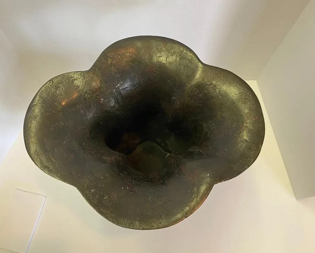 Chinese Bronze "Gu" Vase - 7