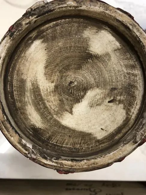 A Pair of Antique Red Chinese Meiping With Fire Glaze - 7