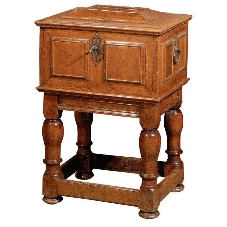 Swedish Period Baroque Early 18th Century Box on Stand - 7