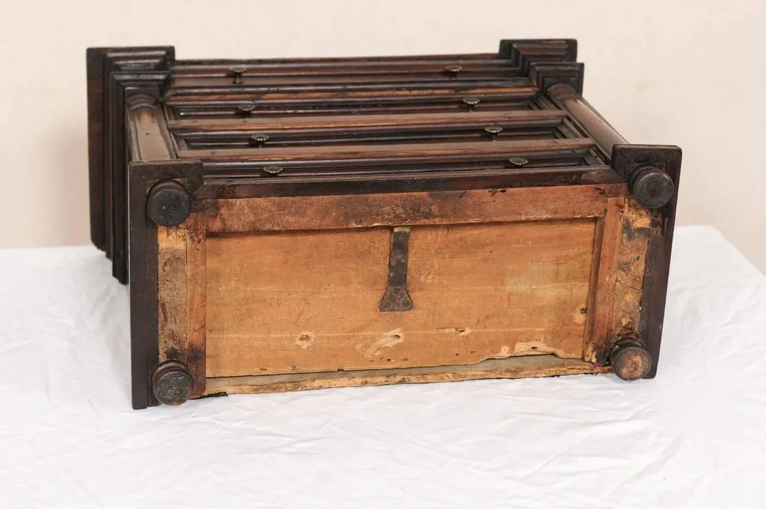 18th Century Italian Walnut Chest - 11