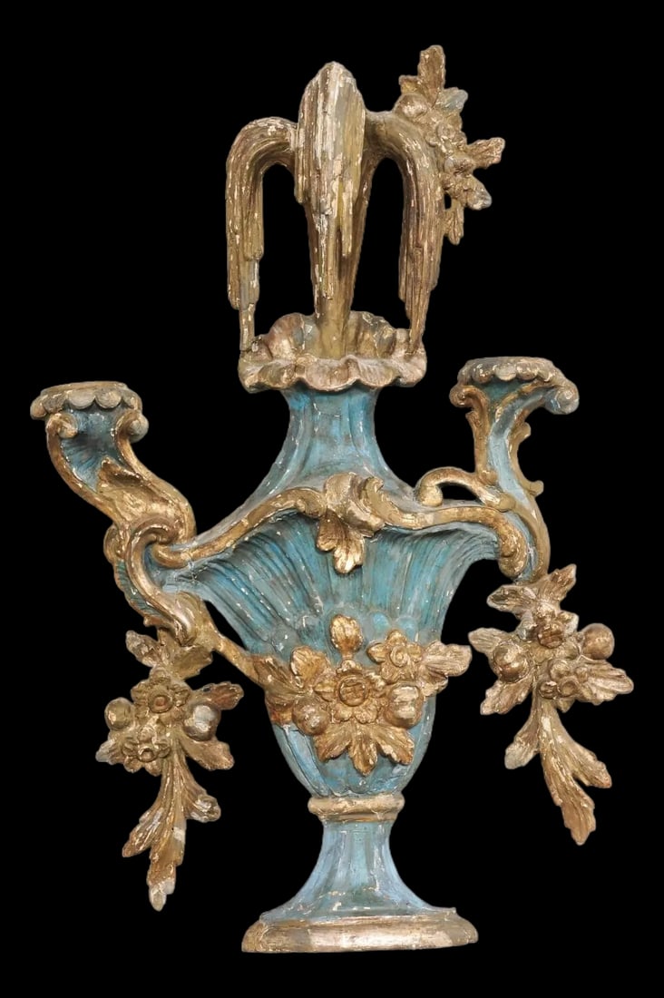 18th C. Italian Wall Mounted Urn Fragment - 3