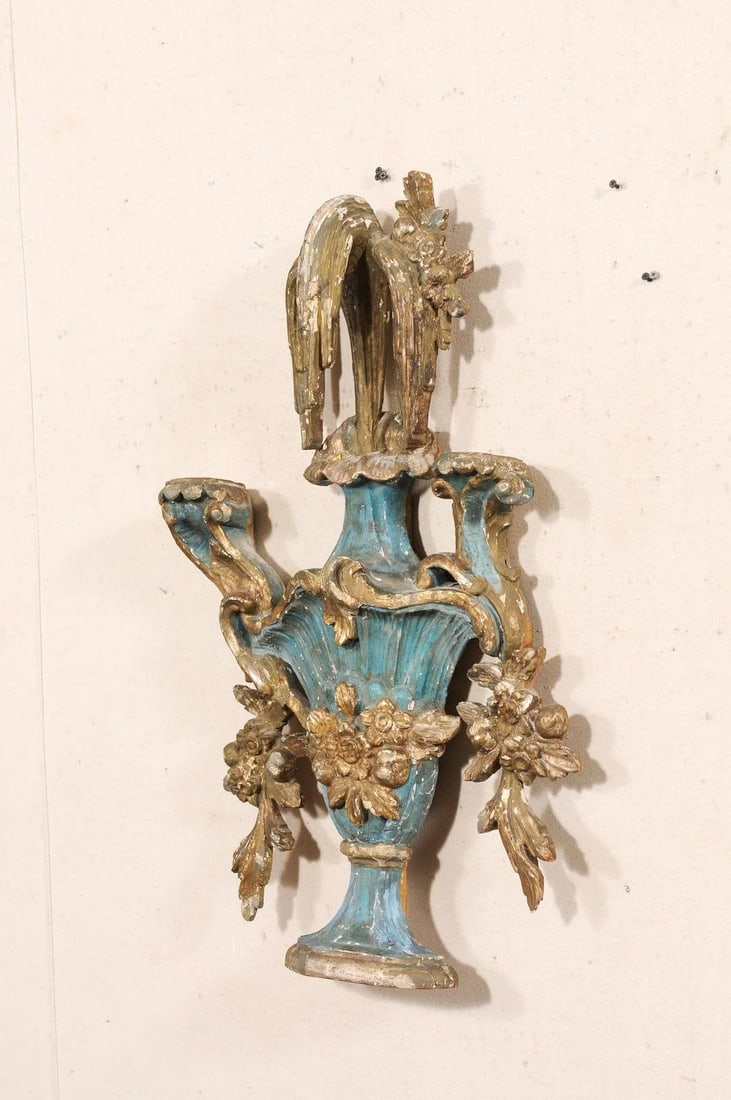 18th C. Italian Wall Mounted Urn Fragment - 5